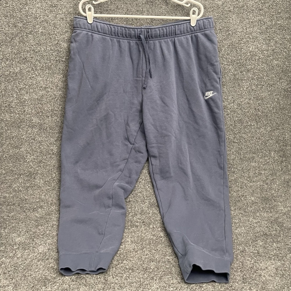 Nike Sportswear Club Fleece Joggers Womens Sz 1X Blue DV5085-491